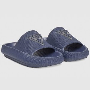 Παιδικές παντόφλες Guess H5GZ03WG5X0 Μπλε σκούρο