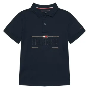 Μπλούζα πόλο Tommy Hilfiger Μπλε KB0KB10359
