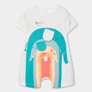 Βρεφικό φορμάκι Boboli 253066 Off white