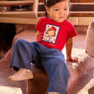 Παντελόνι jean φαρδύ Mayoral 01526 Μπλε