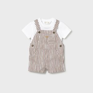 Σετ σαλοπέτα Mayoral 01623 Καφέ