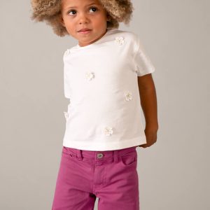 Μπλούζα με απλικέ Mayoral 03013 Λευκό