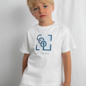 Μπλούζα ανάγλυφη Mayoral 03058 Λευκό