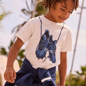 Μπλούζα μακό Mayoral 03075 Κρεμ