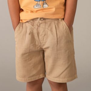 Βερμούδα λινή relaxed fit Mayoral 03202 Μπεζ