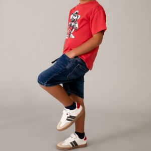 Βερμούδα soft jean jogger Mayoral 03210 Μπλε