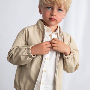 Αντιανεμικό 2 όψεων λινό Mayoral 03444 Μπεζ