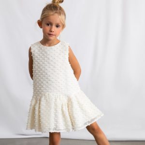 Φόρεμα plumeti Mayoral 03911 Εκρού