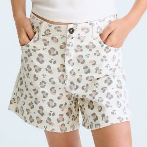 Σορτς animal print Mayoral καπαρντινέ 06204 Μπεζ