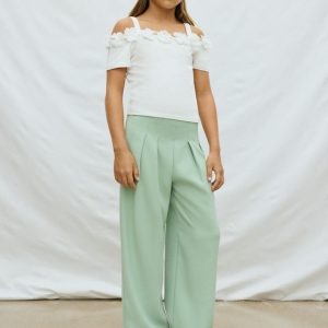 Παντελόνι μακρύ κρεπ Mayoral 06548 Πράσινο