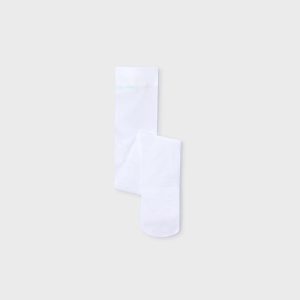 Καλσόν λεπτό πουά Mayoral 10178 Λευκό