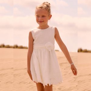 Φόρεμα Mayoral 03914 Εκρού