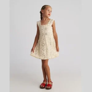 Φόρεμα crochet Two in a Castle T7147 Μπεζ