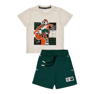 Σετ με βερμούδα Sprint με μπάλα ήχου 261-1003 Γκρι