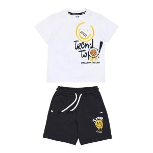 Σετ με βερμούδα Sprint 261-1012 Λευκό