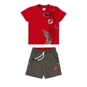 Σετ με βερμούδα Sprint με φωτάκι 261-1027 Κόκκινο