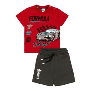 Σετ με βερμούδα Sprint με φωτάκι 261-1030 Κόκκινο