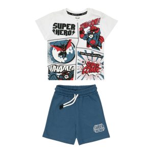 Σετ με βερμούδα Sprint spiderman 261-1034 Λευκό