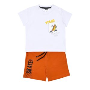 Σετ με βερμούδα Sprint 261-1035 Λευκό