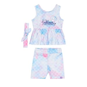 Σετ αμάνικο με ποδηλατικό κολάν Sprint & κορδέλα 261-2031 Λευκό