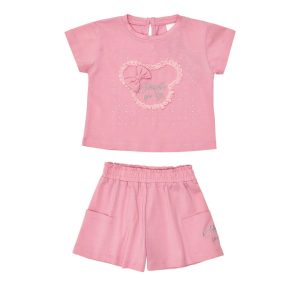 Σετ με σορτς Sprint 261-2033 Ροζ