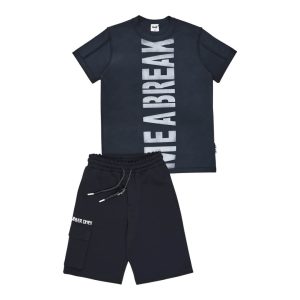 Σετ με βερμούδα Sprint 261-3013 Ανθρακί