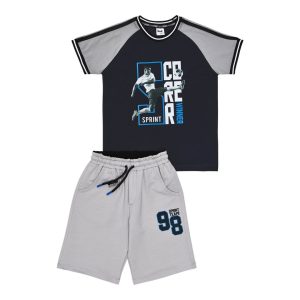 Σετ με βερμούδα Sprint 261-3018 Μαύρο