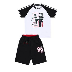 Σετ με βερμούδα Sprint 261-3018 Λευκό