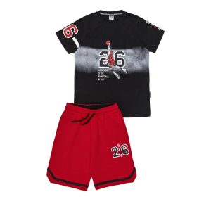 Σετ με βερμούδα Sprint 261-3019 Μαύρο