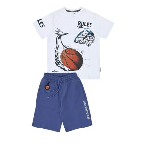 Σετ με βερμούδα Sprint 261-3043 Λευκό