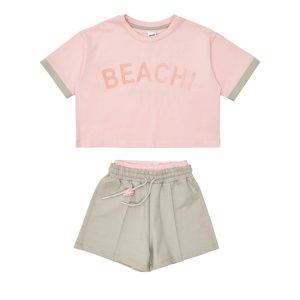 Σετ με σορτς Sprint 261-4001 Ροζ