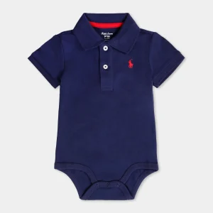 Βρεφικό φορμάκι Polo Ralph Lauren 700386001 Μπλε για αγόρια