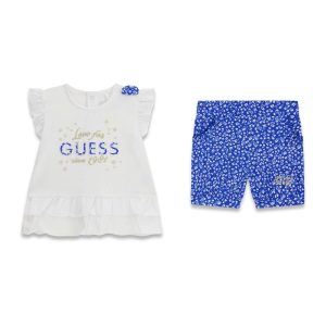 Βρεφικό σετ Guess με σορτς A6GG04K6YW4 Λευκό