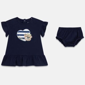 Βρεφικό φόρεμα Guess με εσώρουχο A6GK01K6YW4 Μπλε