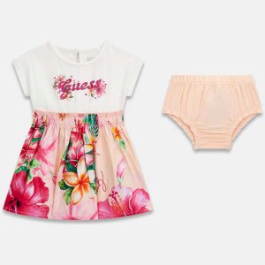 Βρεφικό φόρεμα Guess floral με εσώρουχο A6GK03K6YW0