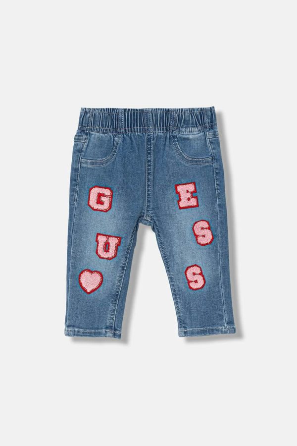 Βρεφικό παντελόνι Guess jean A6RA00D4CA0 Μπλε