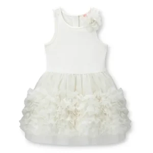 Φόρεμα τούλινο με λουλούδι Original Marines Off white DGP3137F