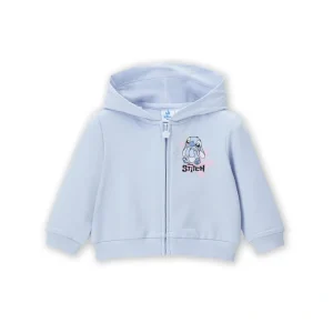 Ζακέτα ανοιξιάτικη Stitch Original Marines με κουκούλα DGPV1131NF Σιέλ