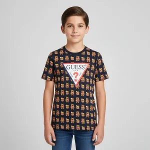 Μπλούζα Guess teddy bear H1YT00K6YW1 Μπλε