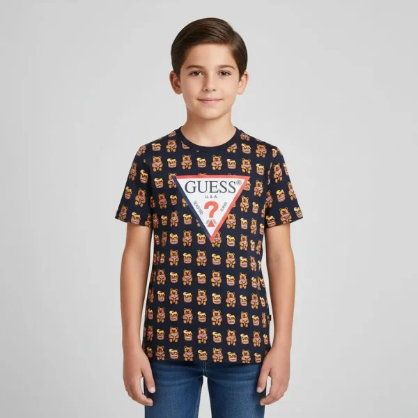 Μπλούζα Guess teddy bear H1YT00K6YW1 Μπλε