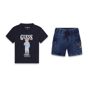 Βρεφικό σετ Guess denim I6GG04K8HM4 Μπλε