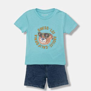 Βρεφικό σετ denim Guess I6GG05K8HM4