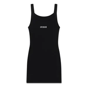 Φόρεμα rib Guess J6GK28K8RT2 Μαύρο thumbnail