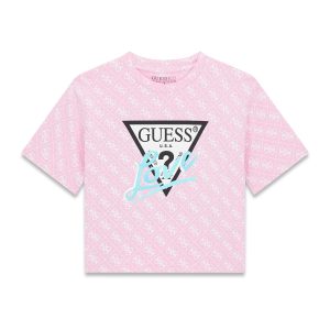 Μπλούζα midi Guess icon J6RI08K6YW4 Ροζ