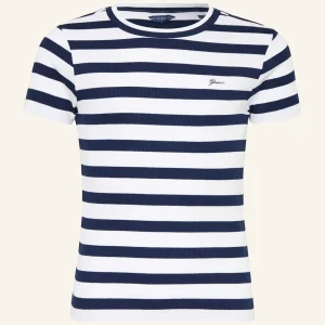 Μπλούζα rib Guess slim fit J6RI27KB020 Μπλε