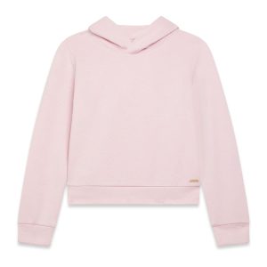 Μπλούζα λεπτό φούτερ Guess ζακάρ J6RQ14KCHR2 Ροζ