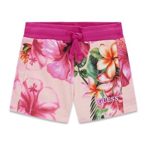 Σορτς Guess floral K6GD00KA6R4 Ροζ thumbnail