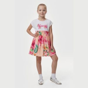 Φόρεμα Guess συνδυασμένο K6GK05K6YW0 floral thumbnail