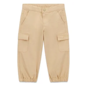 Παντελόνι Guess oversized cargo K6RB03WK211 Μπεζ