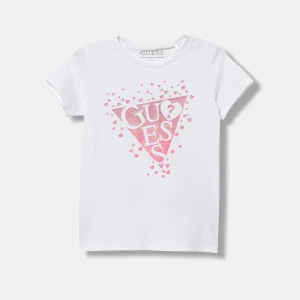 Μπλούζα μακό Guess K6RI00K6YW4 Λευκό